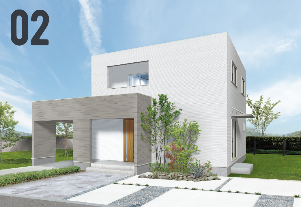 Plan 02／2階建てPLAN　香川県の住宅会社MAデザインホーム